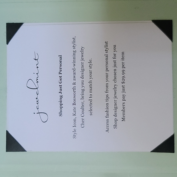 Empty Jewelmint boxes (pale green newer generation boxes) - Picture 7 of 7